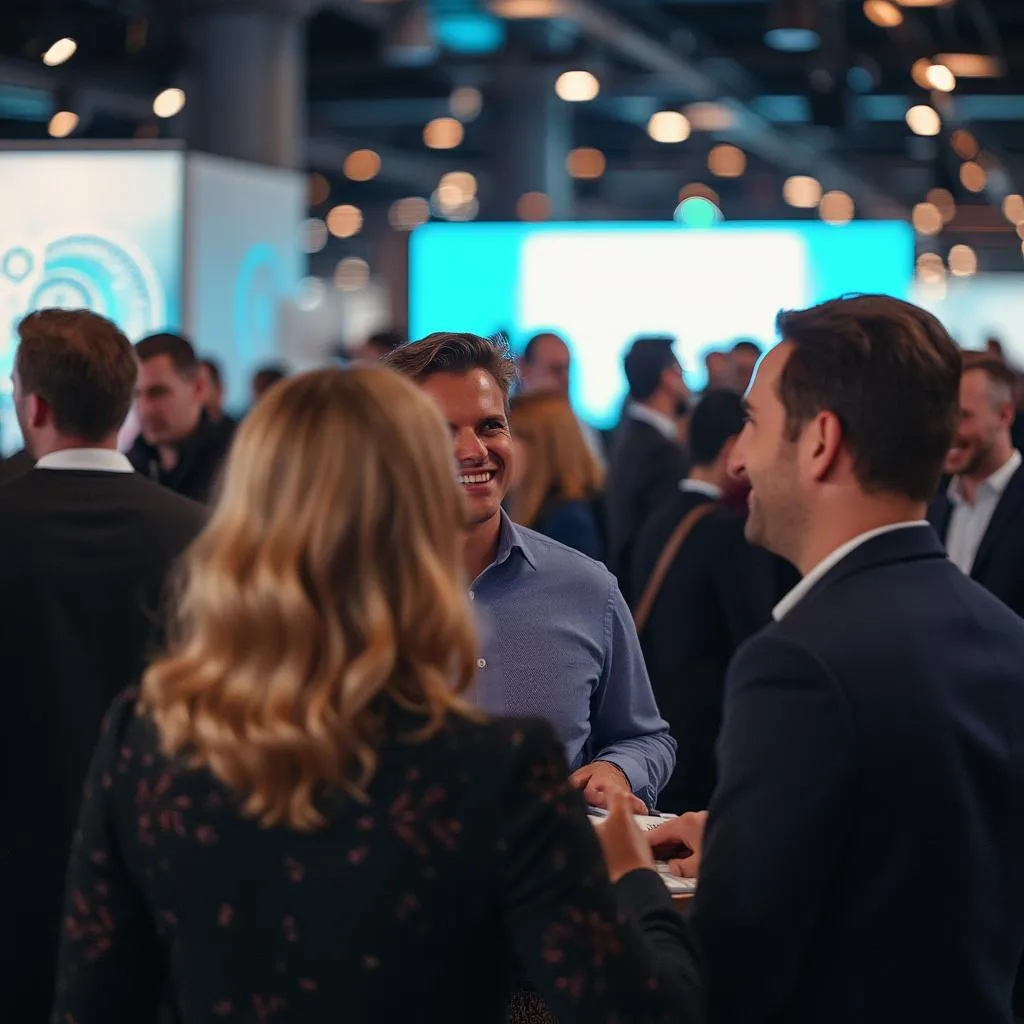 Networking event with clients